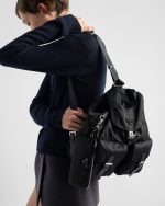 Prada Medium Re-Nylon backpack with pouch - Image 6